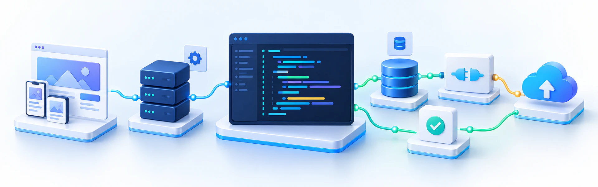Web development and code